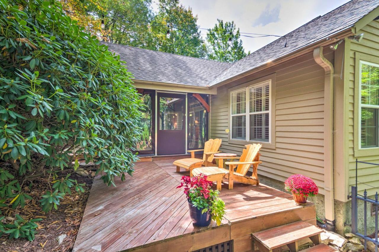 Stunning Beech Mountain Cabin With Porch And Hearth Exterior foto